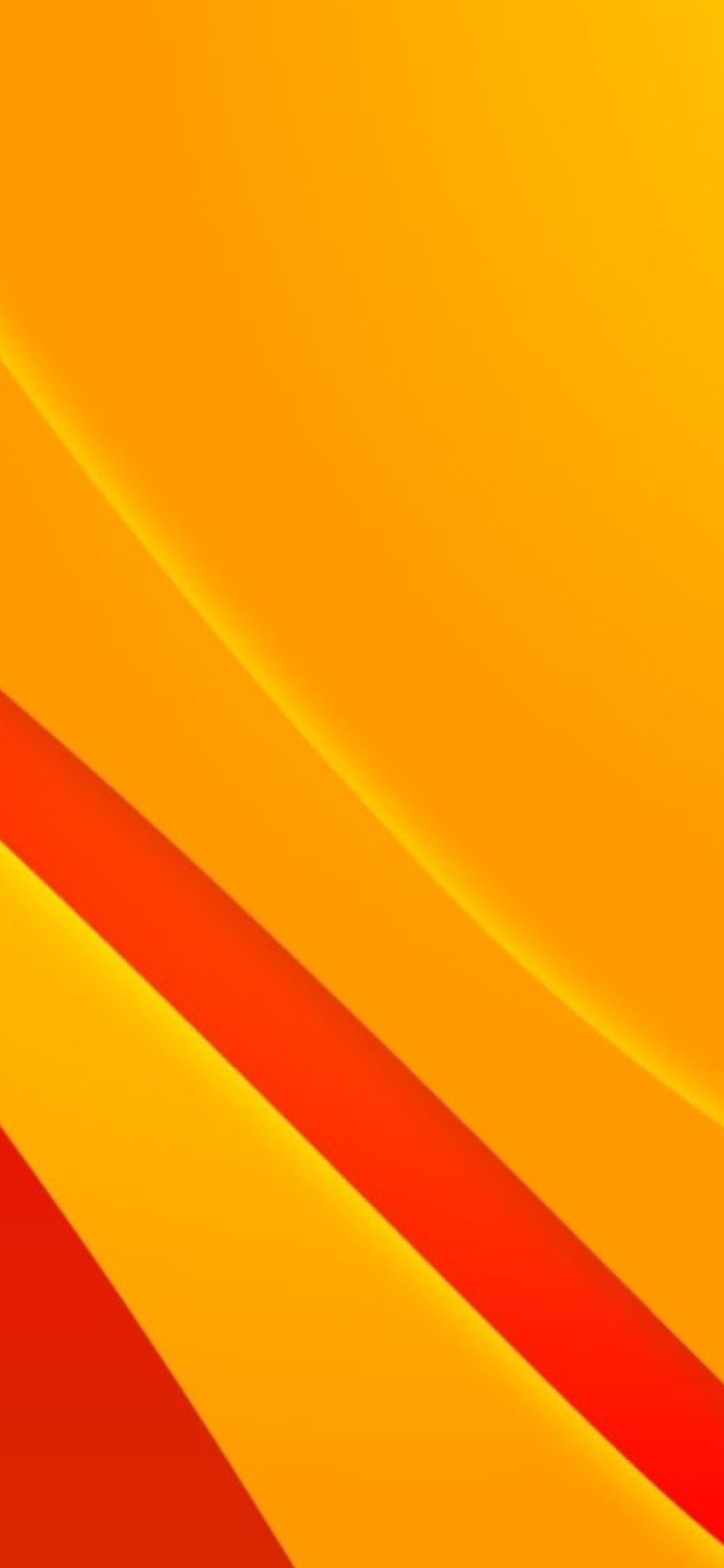 Das Bends orange lines Wallpaper 1170x2532