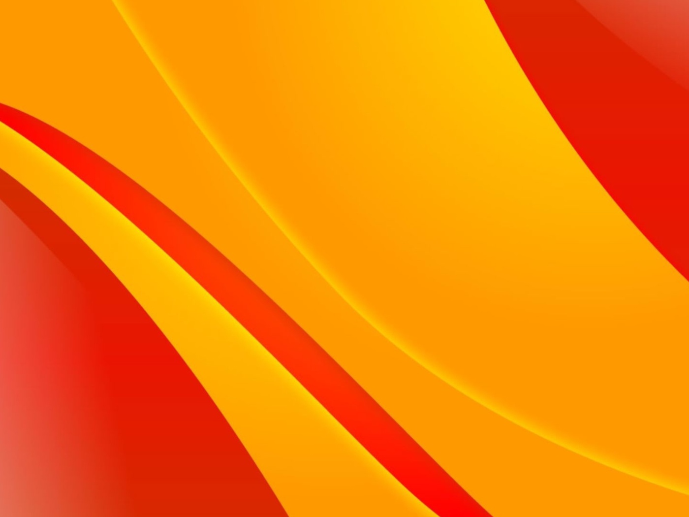 Screenshot №1 pro téma Bends orange lines 1400x1050