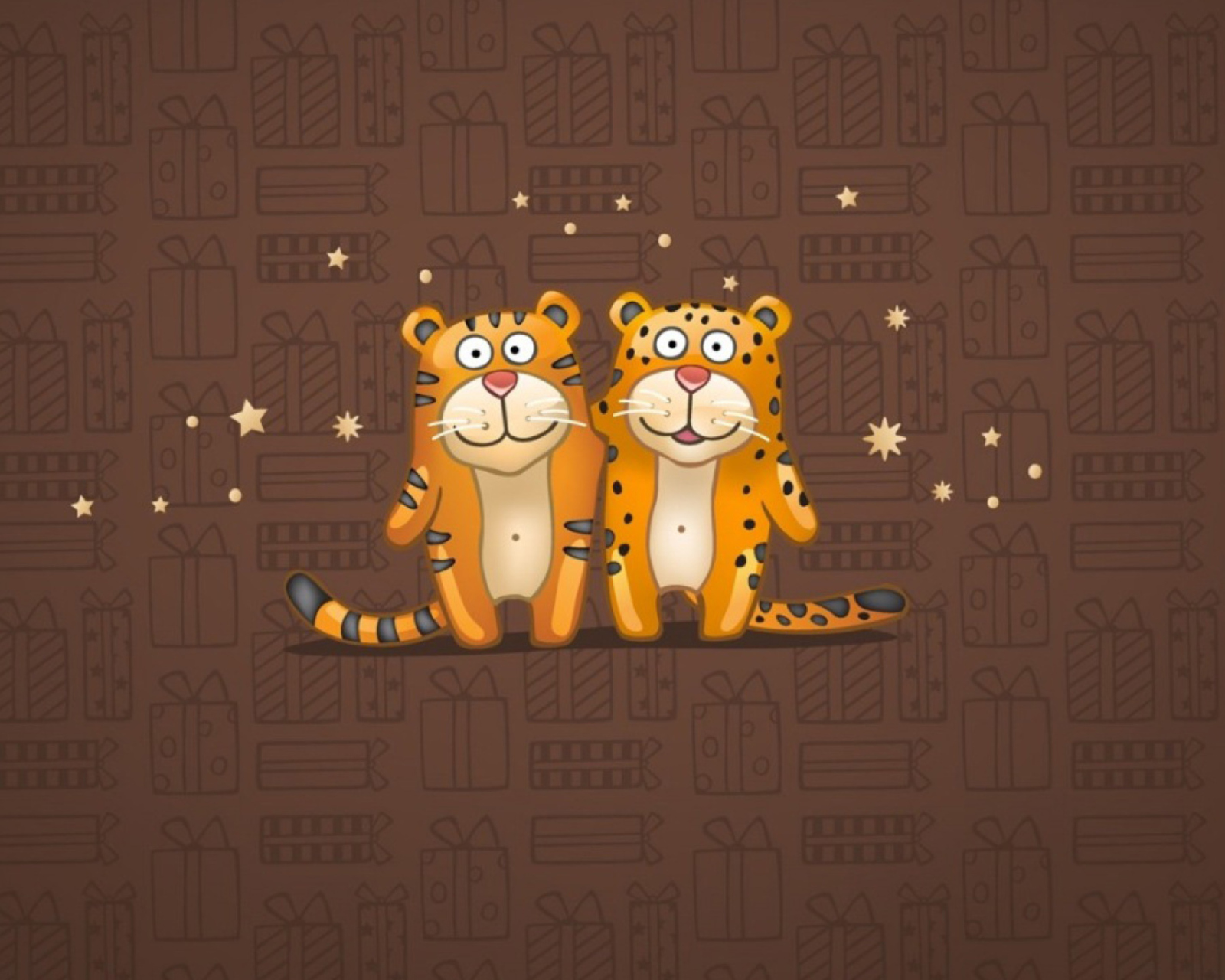 Sfondi Cute Tigers 1600x1280