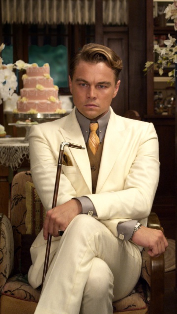 Das Leonardo DiCaprio from The Great Gatsby Movie Wallpaper 360x640