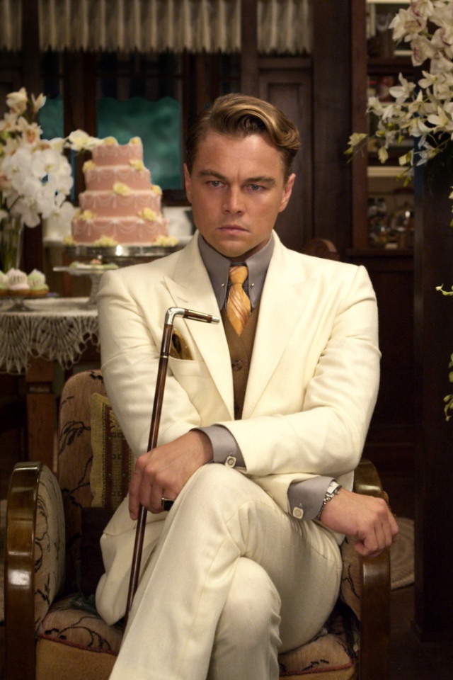 Fondo de pantalla Leonardo DiCaprio from The Great Gatsby Movie 640x960