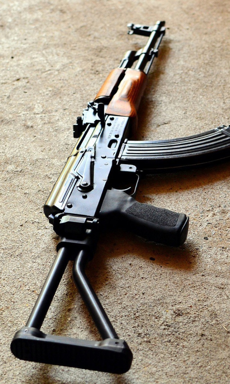 Sfondi AKS 74 Assault Rifle 768x1280