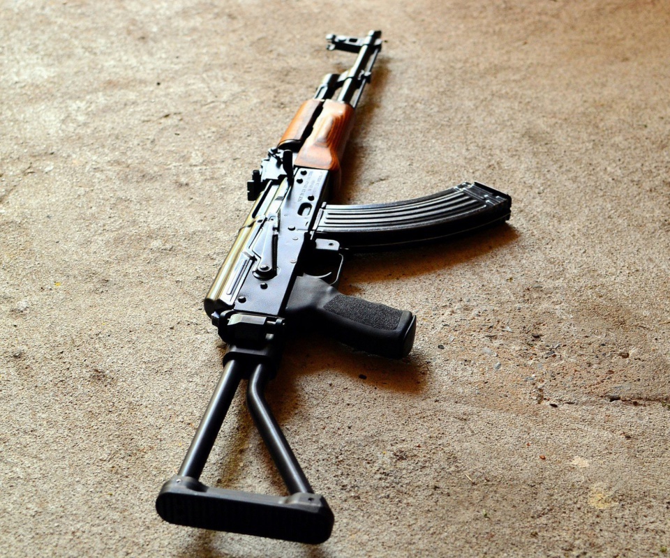 Fondo de pantalla AKS 74 Assault Rifle 960x800