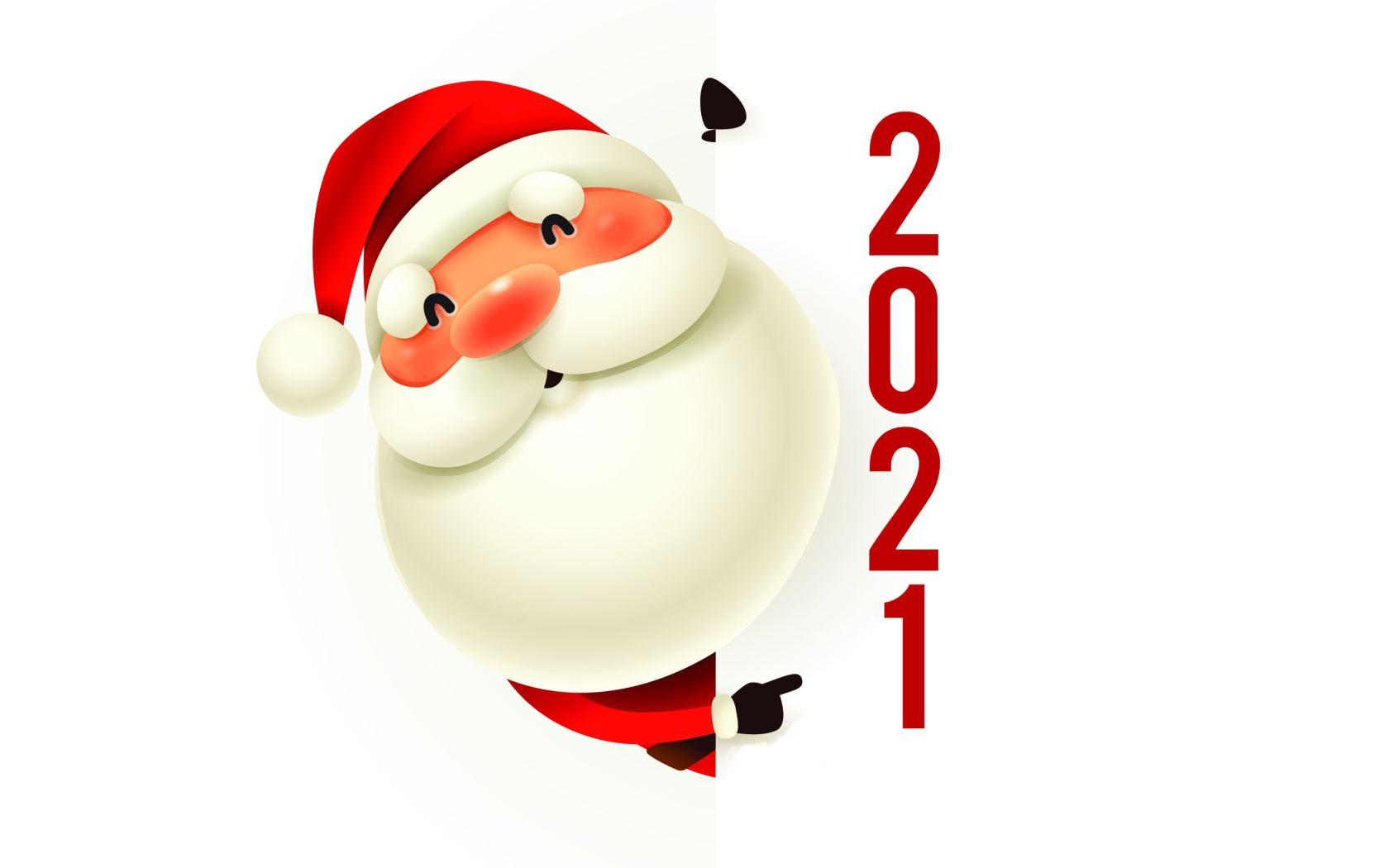 Обои New Year 2021 Сard 1680x1050