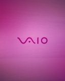 Обои Pink Sony Vaio Logo 128x160