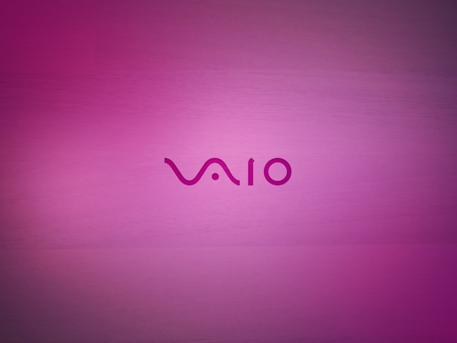 Das Pink Sony Vaio Logo Wallpaper 1600x1200