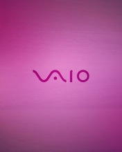 Das Pink Sony Vaio Logo Wallpaper 176x220