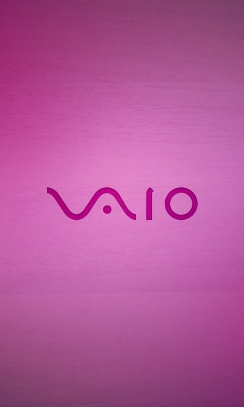 Pink Sony Vaio Logo wallpaper 480x800