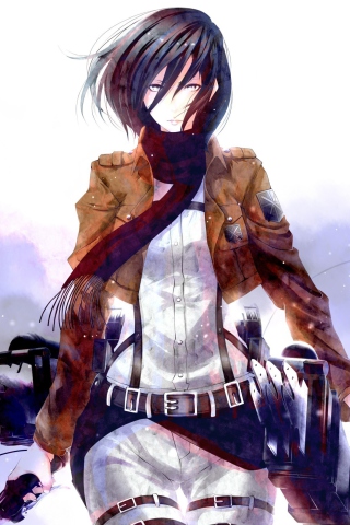 Mikasa Ackerman screenshot #1 320x480