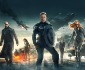 Das Captain America The Winter Soldier 2014 Wallpaper 176x144