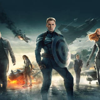 Captain America The Winter Soldier 2014 - Obrázkek zdarma pro 1024x1024