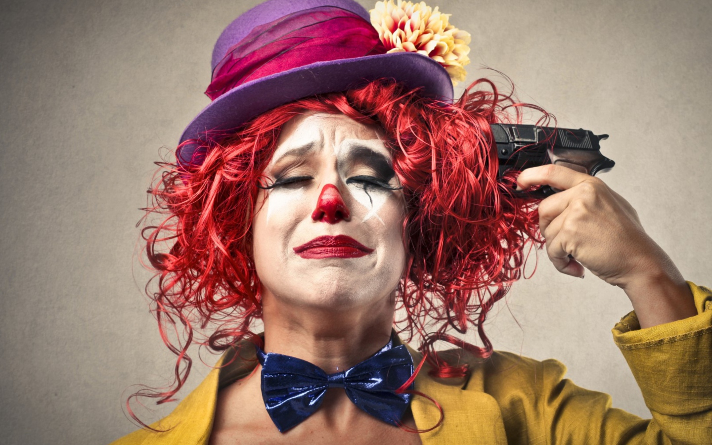 Das Sad Clown Wallpaper 1440x900