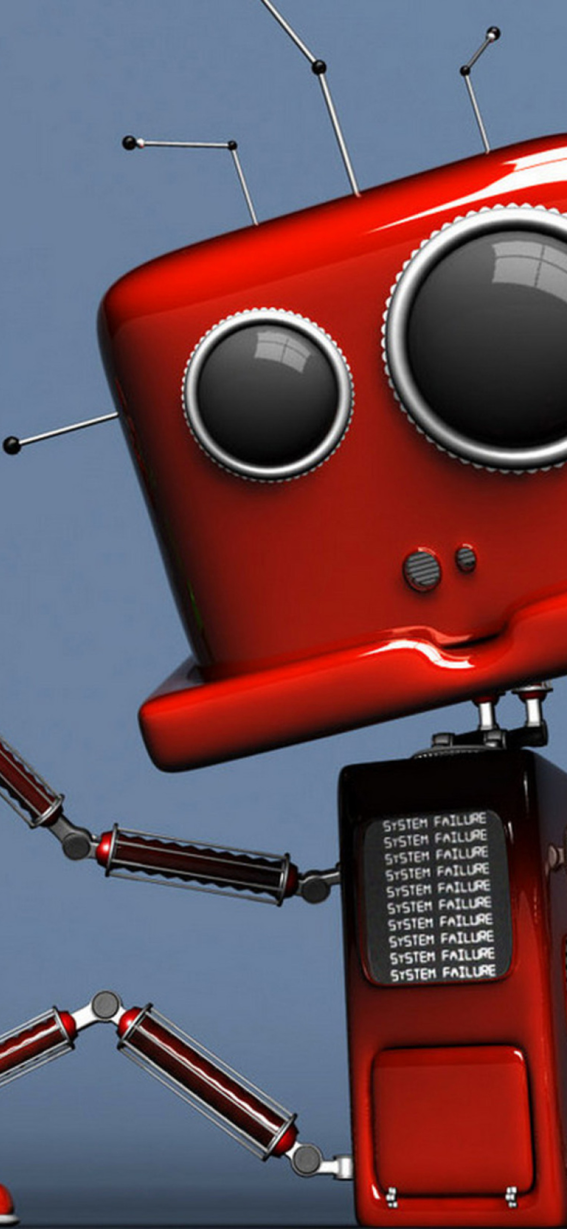 Screenshot №1 pro téma Red Robot 1170x2532