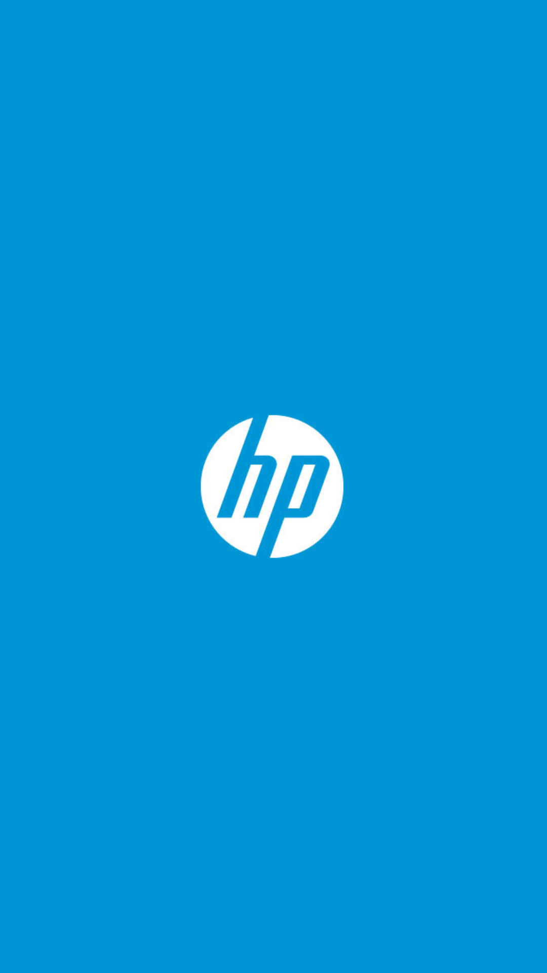 Das Hewlett-Packard Logo Wallpaper 1080x1920