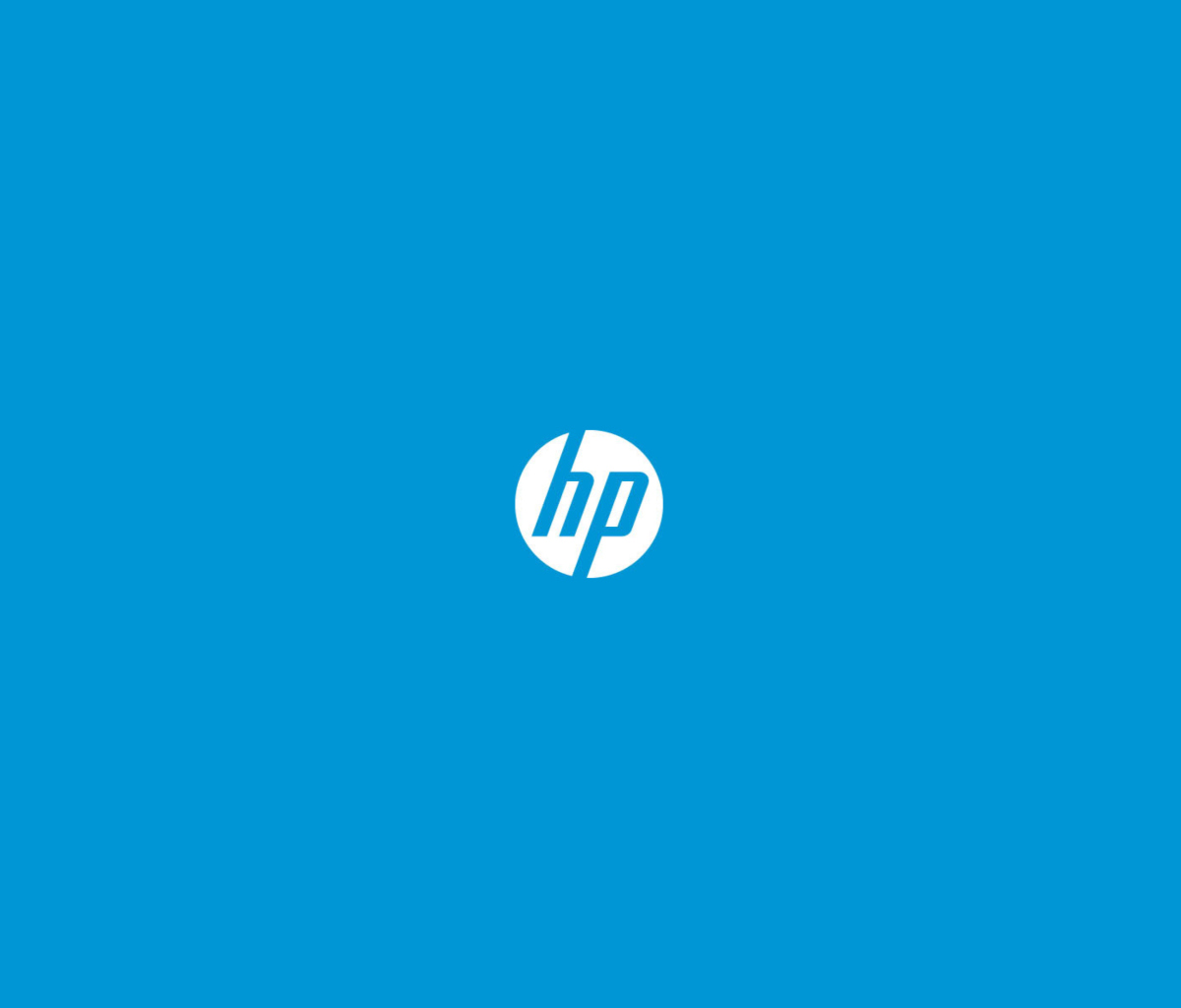 Обои Hewlett-Packard Logo 1200x1024