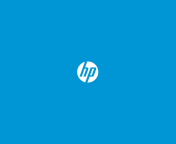 Das Hewlett-Packard Logo Wallpaper 176x144