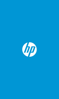 Hewlett-Packard Logo wallpaper 240x400