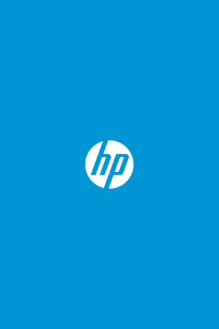 Das Hewlett-Packard Logo Wallpaper 320x480