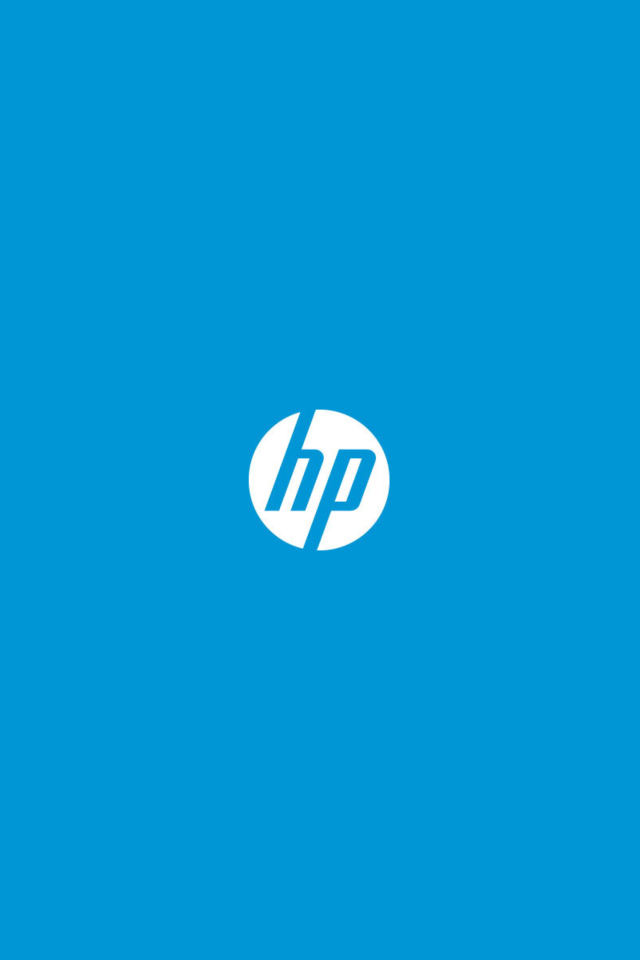 Das Hewlett-Packard Logo Wallpaper 640x960