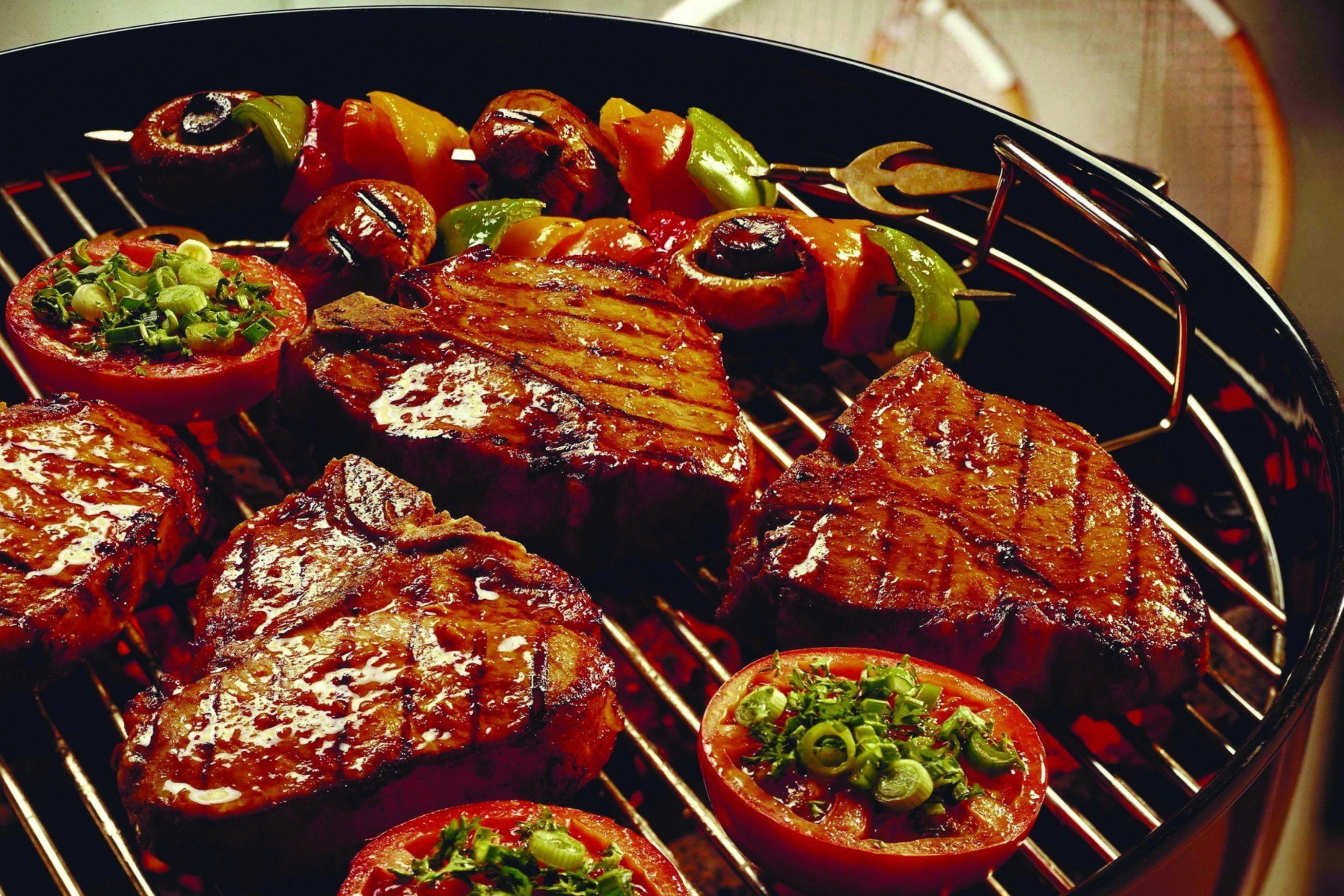 Обои Barbecue and Grilling Meats 2880x1920