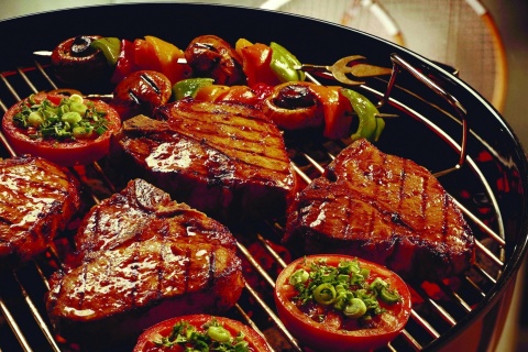 Screenshot №1 pro téma Barbecue and Grilling Meats 480x320