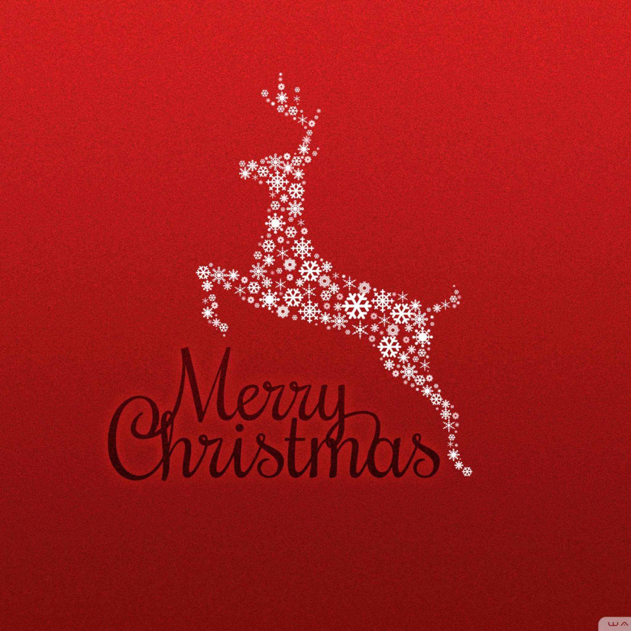 Merry Christmas wallpaper 2048x2048