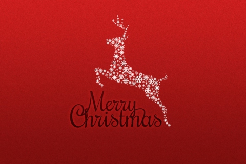 Das Merry Christmas Wallpaper 480x320