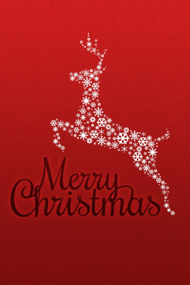 Das Merry Christmas Wallpaper 640x960