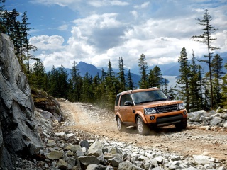 Das Land Rover Discovery Wallpaper 320x240