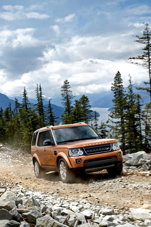Fondo de pantalla Land Rover Discovery 640x960