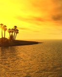 Screenshot №1 pro téma Beach Sunset 128x160
