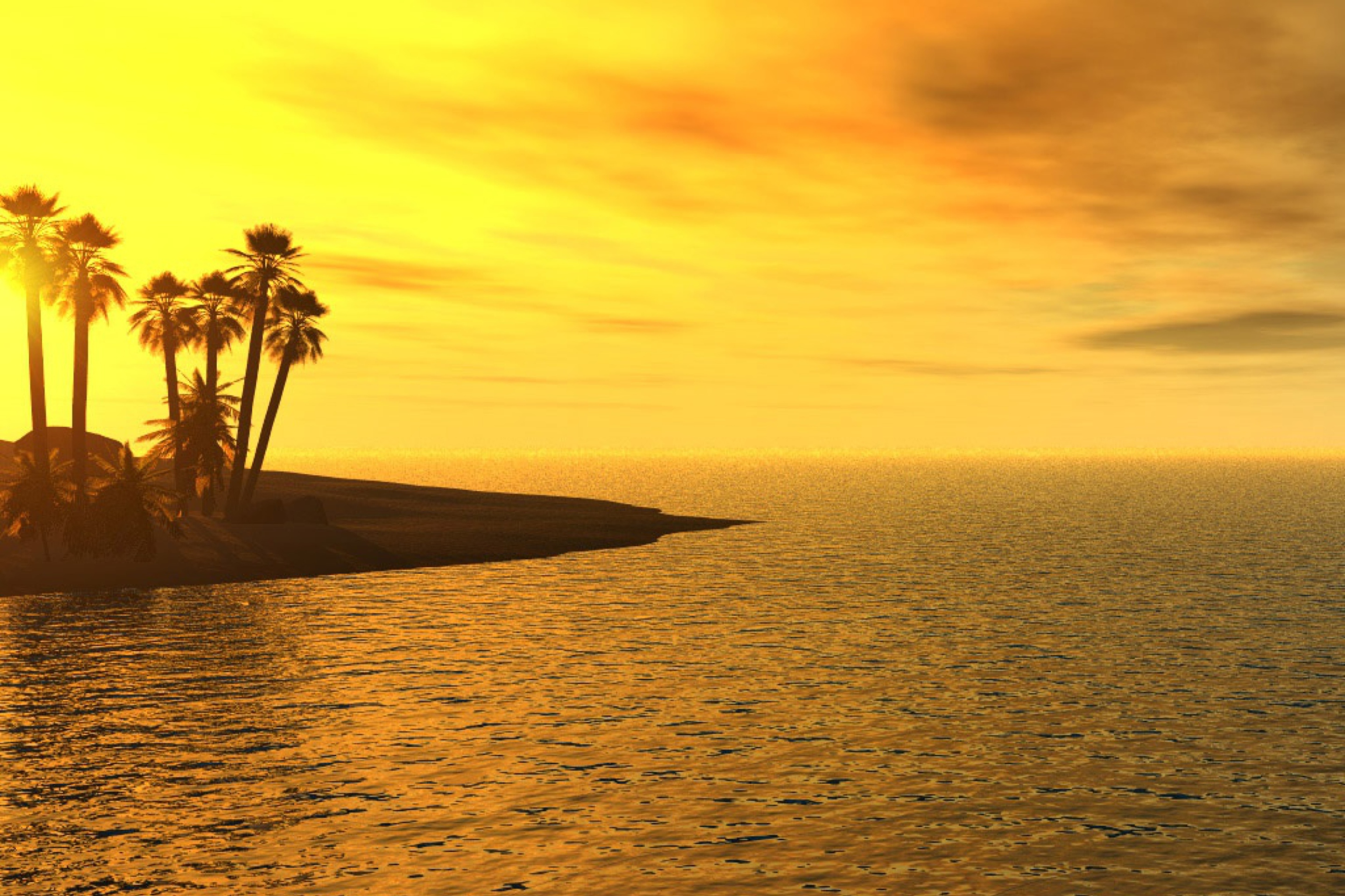 Screenshot №1 pro téma Beach Sunset 2880x1920