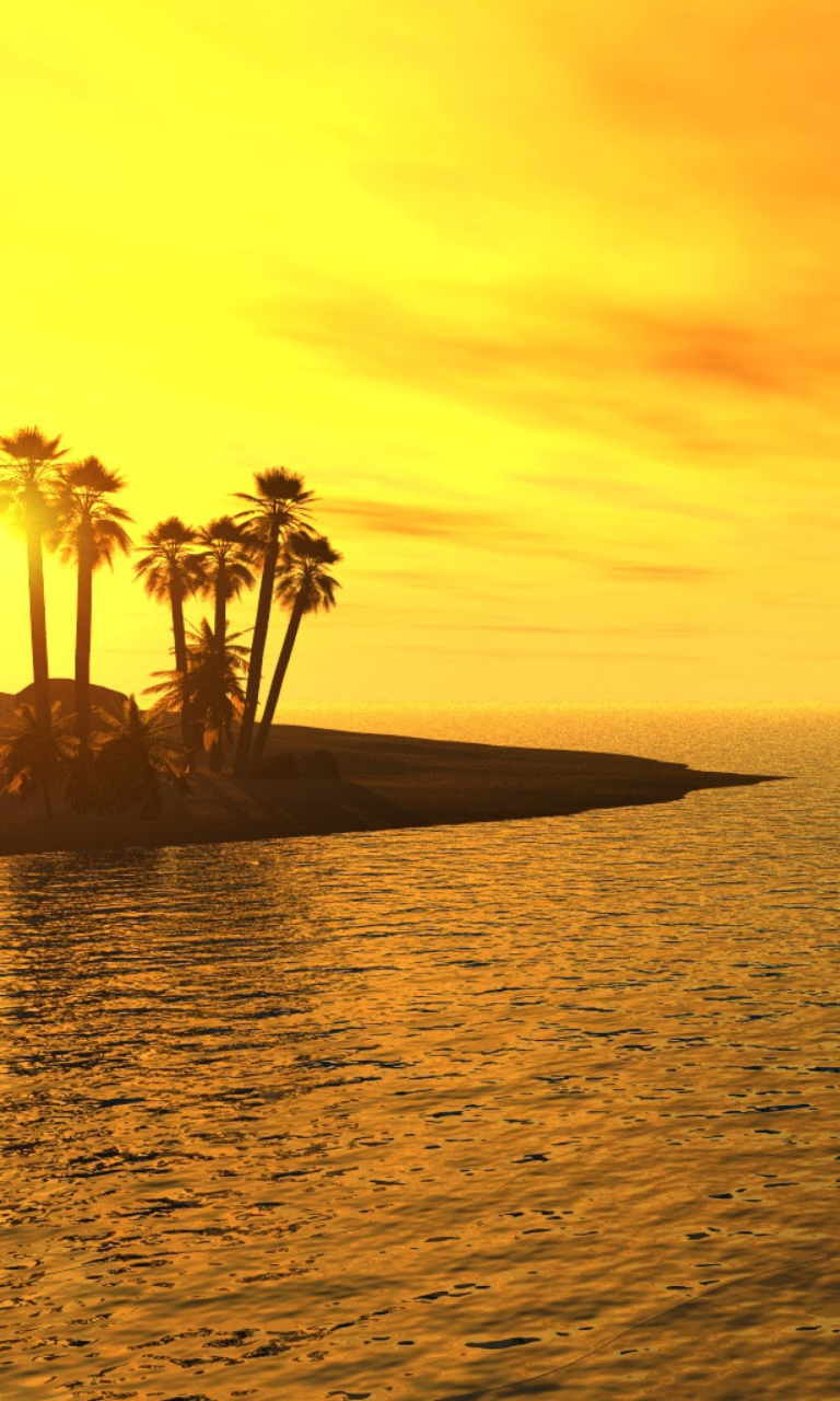 Beach Sunset screenshot #1 768x1280