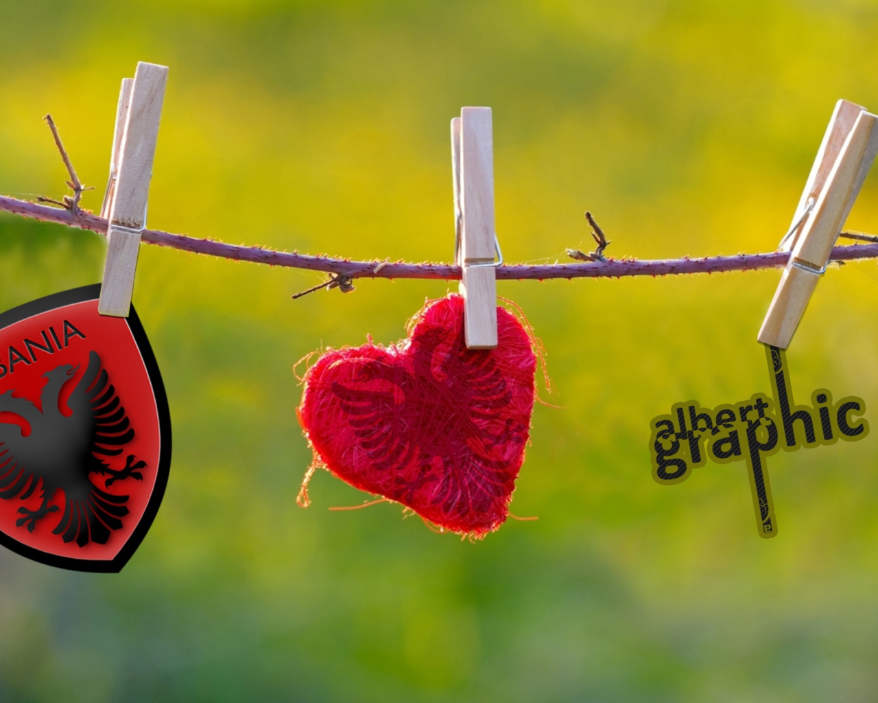 Das Albanian Love Wallpaper 1280x1024