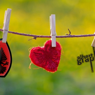 Albanian Love Wallpaper for Samsung E1150