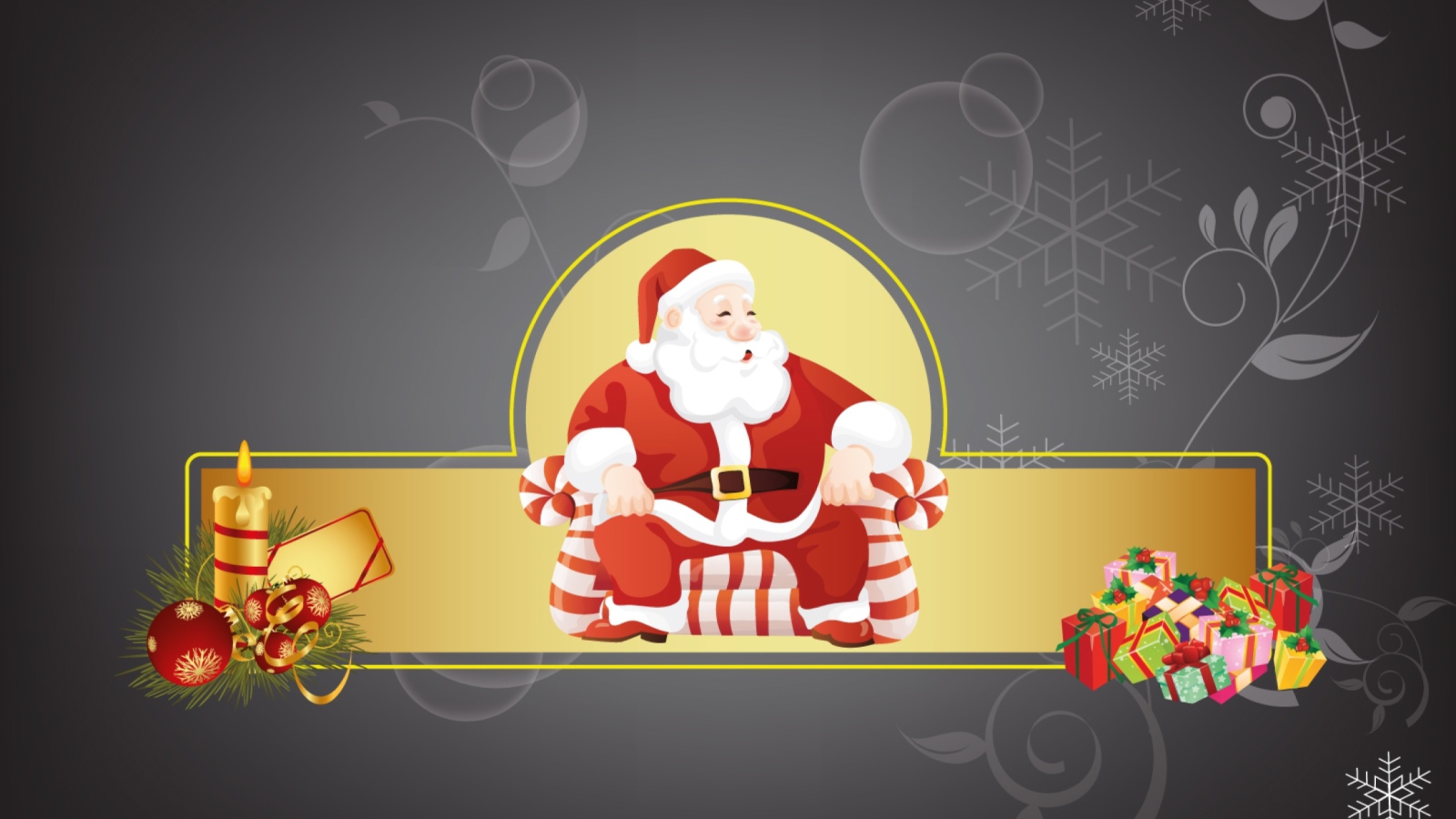 Das Santa Claus Wallpaper 1600x900