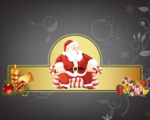 Fondo de pantalla Santa Claus 220x176