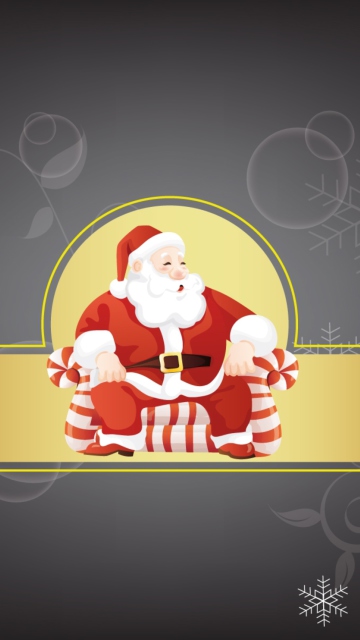 Fondo de pantalla Santa Claus 360x640