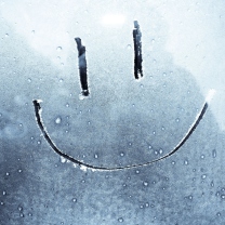 Screenshot №1 pro téma Smiley Face On Frozen Window 208x208