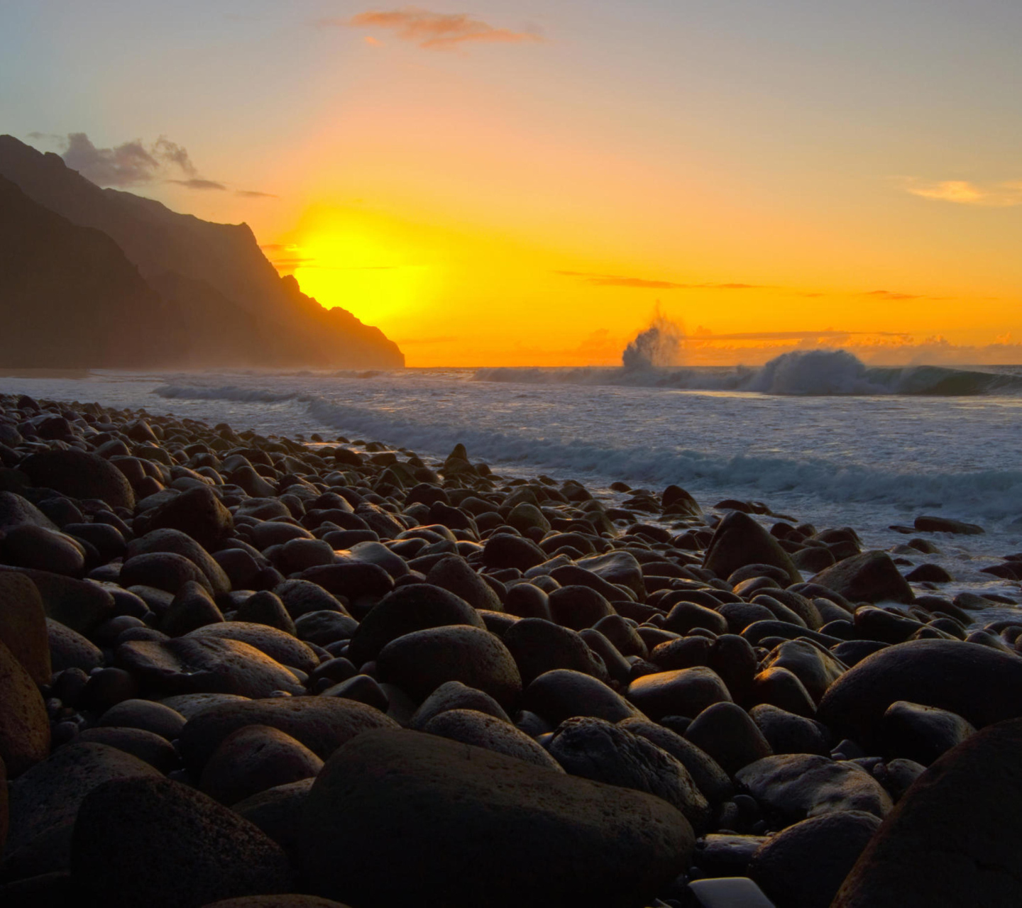 Screenshot №1 pro téma Kalalau Beach in Hawaii 1440x1280