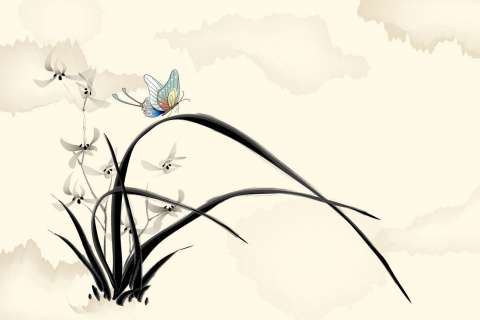 Butterfly Picture screenshot #1 480x320