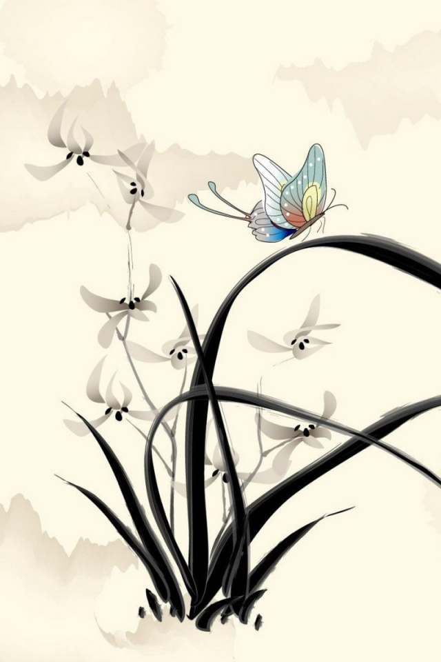 Screenshot №1 pro téma Butterfly Picture 640x960