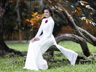 Fashion model from Vietnam screenshot #1 320x240