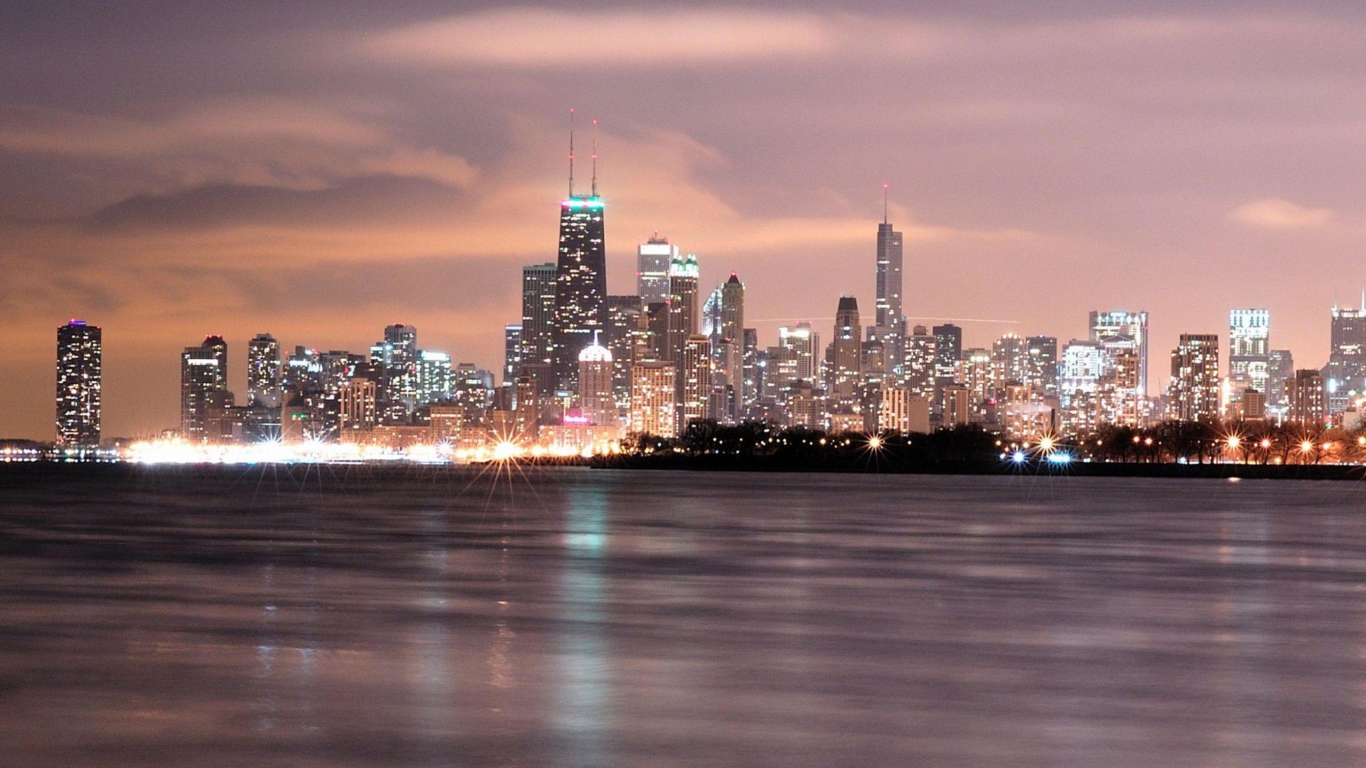 Chicago wallpaper 1366x768