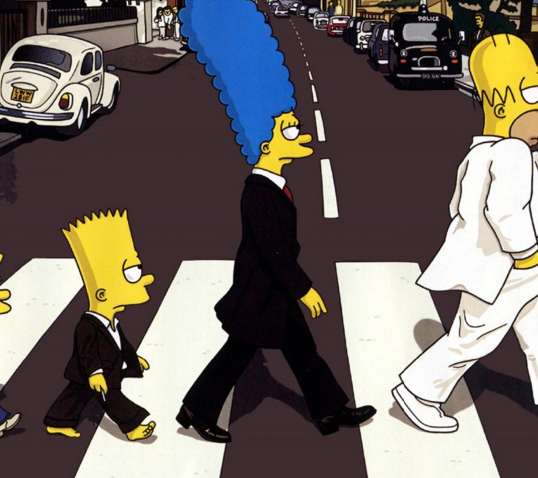 Das Simpsons Wallpaper 1080x960