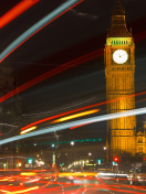 Night Big Ben wallpaper 132x176