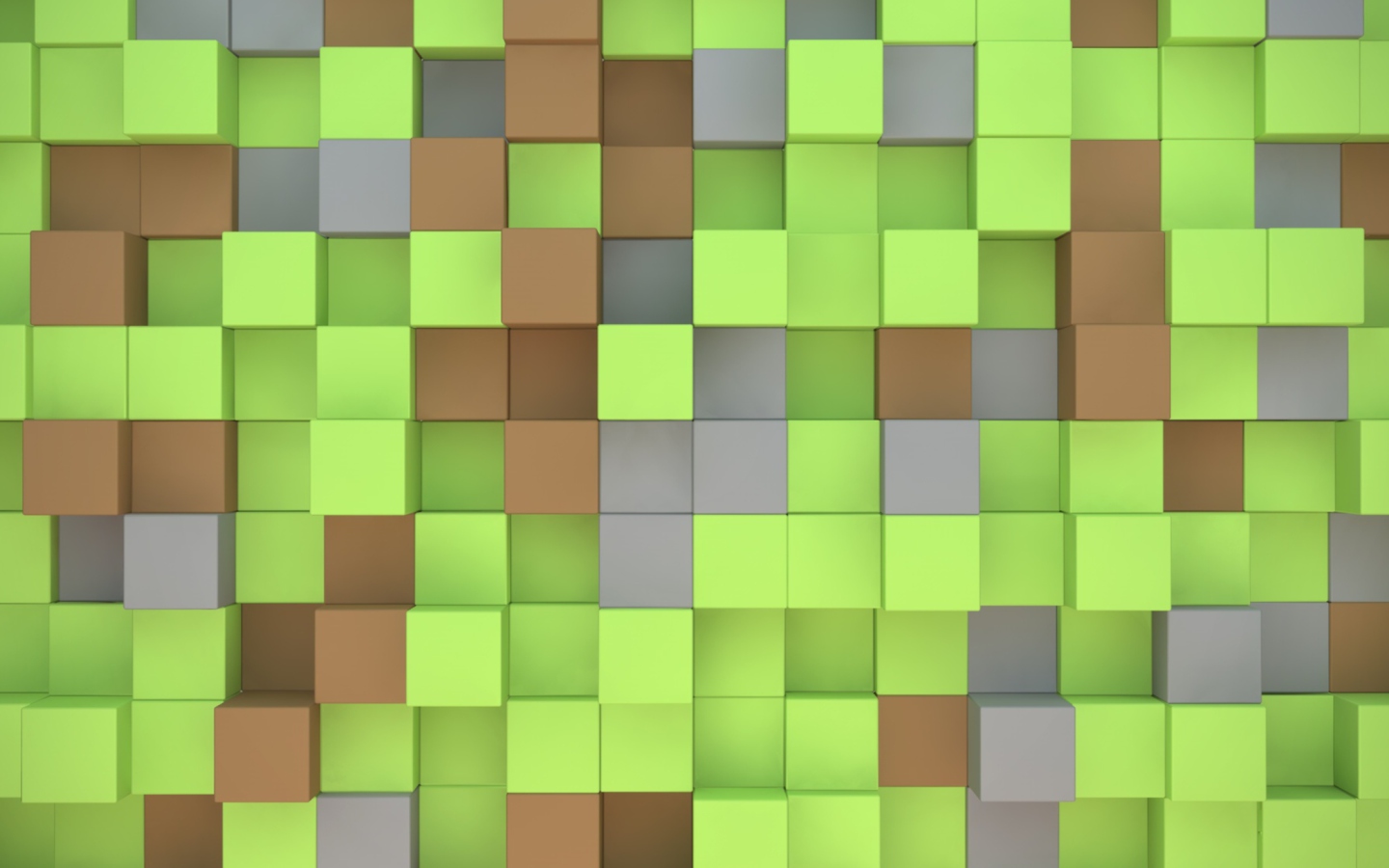 Minecraft Cubes wallpaper 1440x900