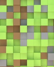 Minecraft Cubes screenshot #1 176x220