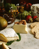 Wine And Cheeses wallpaper 128x160