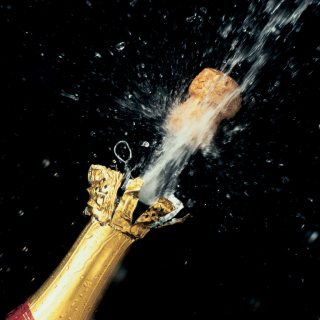 Champagne Cork sfondi gratuiti per iPad 3